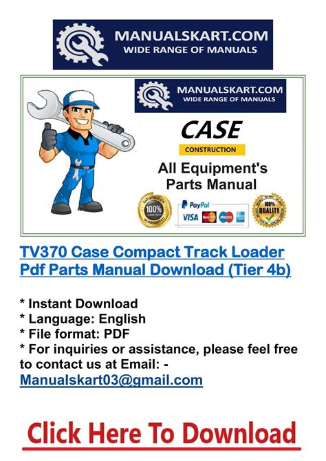 tv370 case|case tv370b owners manual.